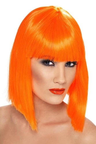 (image for) Smiffy's Neon Orange Glam Wig 34821